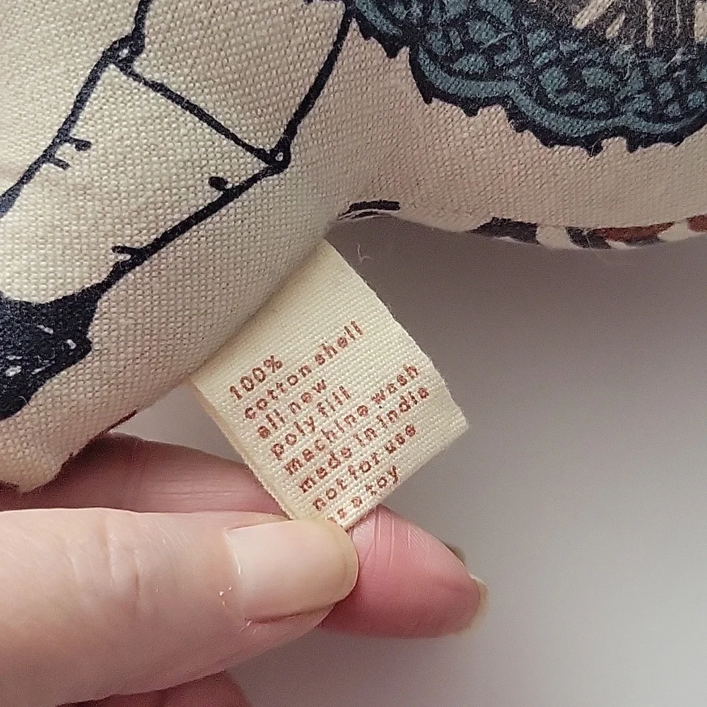 NWOT Thomas Paul Vintage Style Doll Pillow